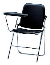 メモ台付き折りたたみ椅子SCF12-CMX ブラック